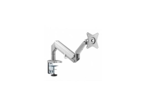 Suport de birou, brat cu gaz, dubla articulatie, 17 - 32 inch, design slim, Silver, Techly, ICA-LCD 441