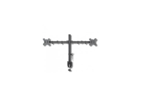 Suport de birou pentru 2 monitoare, 13-27 inch, reglabil, Techly, negru, ICA-LCD382-D
