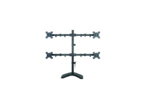 Suport de birou pentru 4 monitoare, 13-27 inch, mobil, Techly, negru, ICA-LCD 2540