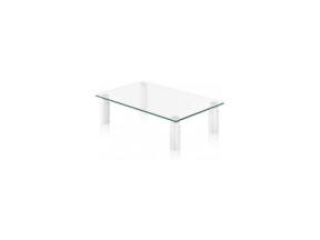 Stand monitor Techly ICA-MS 461E, 13-32 inch, White-Transparent