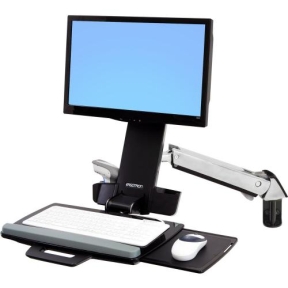 Suport monitor Ergotron StyleView Sit-Stand, 24inch, Black-Grey
