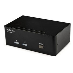 Switch KVM Startech SV231DPDDUA2, 2x Displayport, Black