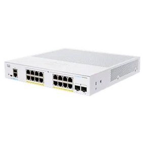 Switch Cisco CBS350-16P-E, 16 porturi, PoE