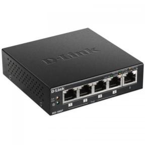 Switch D-Link DGS-1005P, 5 porturi, PoE