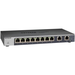 8-PORT GB UNMANAGED SWITCH/W. 2X10G/MULTI-GIG