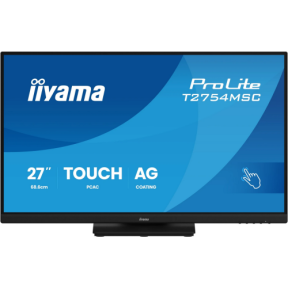 IIYAMA 68.6cm (27")   T2754MSC-B2AG 16:9  M-Touch VGA+HDMI