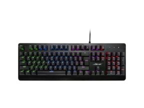 Tastatura Inter-Tech Nitrox, RGB LED, USB, Black
