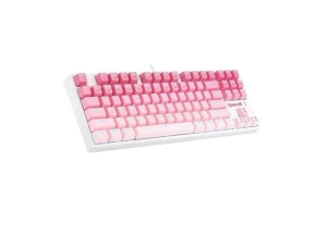 Tastatura Redragon Cass, RGB LED, USB, White-Pink
