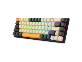 Tastatura Redragon Ryze, RGB LED, USB, White-Grey