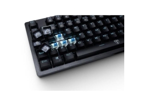 Tastatura T-Dagger Bermuda, Ice-Blue LED, USB, Black