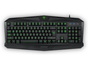 Tastatura T-Dagger Minesweeping, Green LED, USB, Black