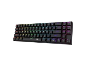 Tastatura Redragon Deimos, RGB LED, USB Wireless/USB-C, Black