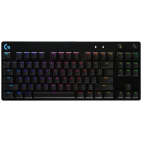 Tastatura Logitech G Pro, RGB LED, USB, Layout Franta, Black
