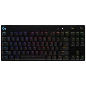 Tastatura Logitech G Pro, RGB LED, USB, Layout Germana, Black
