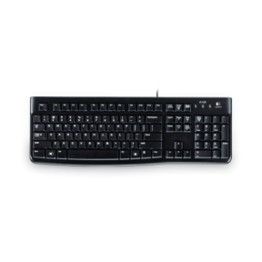 Tastatura Logitech K120, USB, Layout Italia, Black