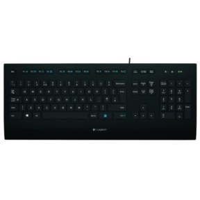 Tastatura Logitech K280e, USB, Layout Franta, Black