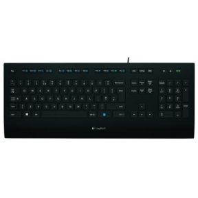 Tastatura Logitech K280e, USB, Layout Germana, Black