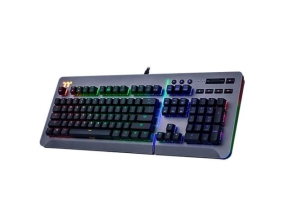 Tastatura Thermaltake Tt eSPORTS Level 20 Cherry MX Speed Silver Switch, RGB LED, USB, Grey