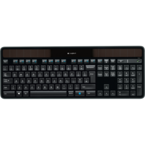 Tastatura Wireless Logitech K750 Solar, USB, Layout Germana, Black