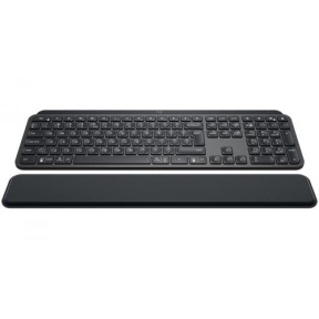 Tastatura Wireless Logitech MX Keys Plus, White LED, USB, Layout US, Black - 920-009416