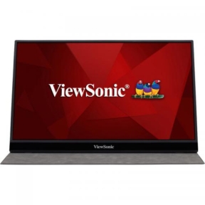 Monitor LED Touchscreen ViewSonic TD1655, 15.6inch, 1920x1080, 6.5ms, Black-Gray