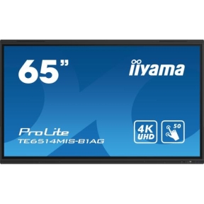 Display Interactiv Iiyama Seria ProLite TE6514MIS-B1AG, 65inch, 3840x2160pixeli, Black