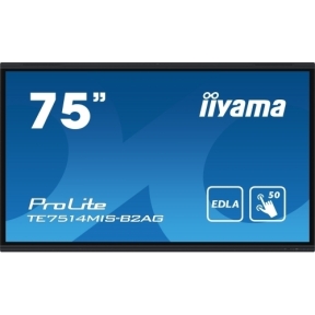 Display Interactiv Iiyama Seria ProLite TE7514MIS-B2AG, 75inch, 3840x2160pixeli, Black