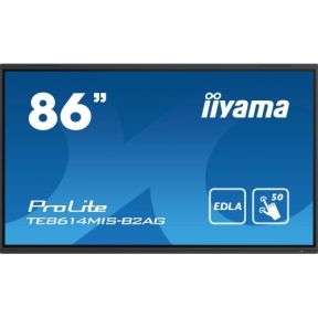 Display Interactiv Iiyama Seria ProLite TE8614MIS-B2AG, 86inch, 3840x2160pixeli, Black