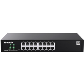 SWITCH TENDA unmanaged, 16 porturi gigabit RJ-45, management Tenda CloudFi, metalic "TEG2216D"  (timbru verde 2 lei)