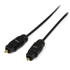 Cablu optic Startech THINTOS15, Toslink - Toslink, 4.6m, Black