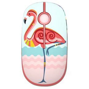 Mouse Optic Tellur Flamingo, USB Wireless, Multimedia