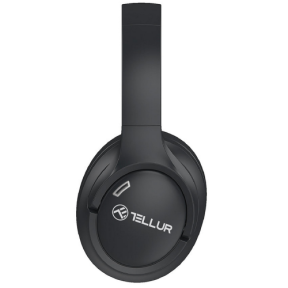 Casti cu microfon Tellur Vibe, Bluetooth, Black