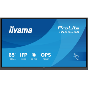 Display Interactiv Iiyama TN6505A-B1AG, 65 inch, 3840 x 2160 pixeli, Black