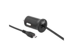 Incarcator auto TnB CHBBCAR2, microUSB, Black