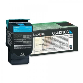 Cartus toner Lexmark Cyan Return Program cap. mare C544X1CG