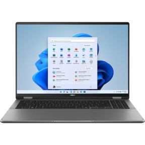 Laptop 2-in-1 ASUS Vivobook 16 Flip TP3607SA-RJ050X, Intel Core Ultra 5 226V, 16 inch Touch, RAM 16GB, SSD 1TB, Intel Arc Graphics 130V, Windows 11 Pro, Matte Gray