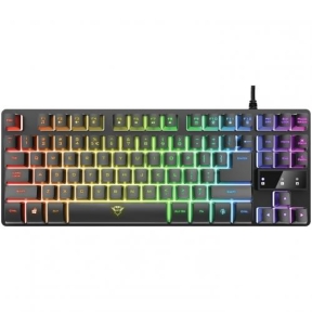 Tastatura Trust GXT 833 Thado TKL, RGB LED, USB, Black