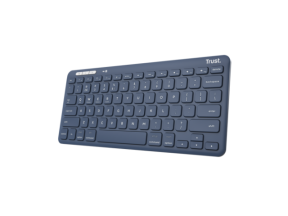 TRUST LYRA Compact Wireless and rechargeable Keyboard Blue US