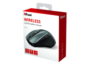 TRUST Nito Wireless Mouse - 5but. Ergo, 2200dpi