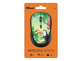 TRUST YVI WIRELESS MOUSE - TOUCAN