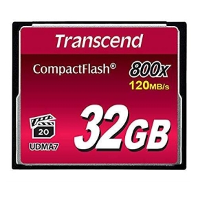 Memory Card Compact Flash Transcend 800x 32GB