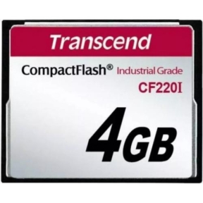 Memory Card Compact Flash Transcend Industrial CF220I 4GB