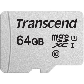 Memory Card microSDXC Transcend 300S 16GB, Class 10, UHS-I U1 + Adaptor SD