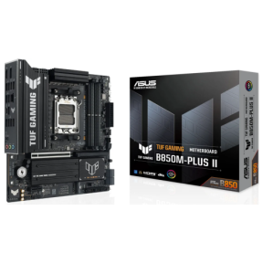 ASUS TUF GAMING B850M-PLUS II AM5 4xDDR5 mATX Pciex5 DP HDMI USB MB