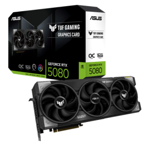 Placa video ASUS nVidia GeForce RTX 5080 TUF GAMING OC 16 GB, GDDR7, 256 bit