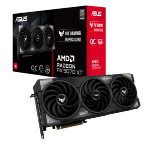 Placa video ASUS AMD Radeon RX 9070 XT TUF GAMING OC 16 GB, GDDR6, 256 bit