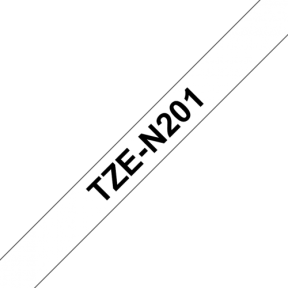 TZE-N201 NON-LAMIN. TAPE 3.5MM/8M BLACK ON WHITE