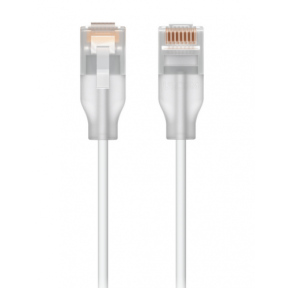 Patch Cord Ubiquiti UACC-Cable-Patch-EL-0.15M-W , Cat6, 0.15m, White