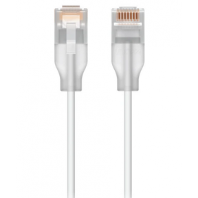 Patch Cord Ubiquiti UACC-Cable-Patch-EL-5M-W, STP, Cat6, 5m, White