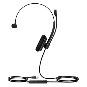 Casca cu microfon Yealink UH34 Lite Mono Microsoft Teams, USB-A, Black